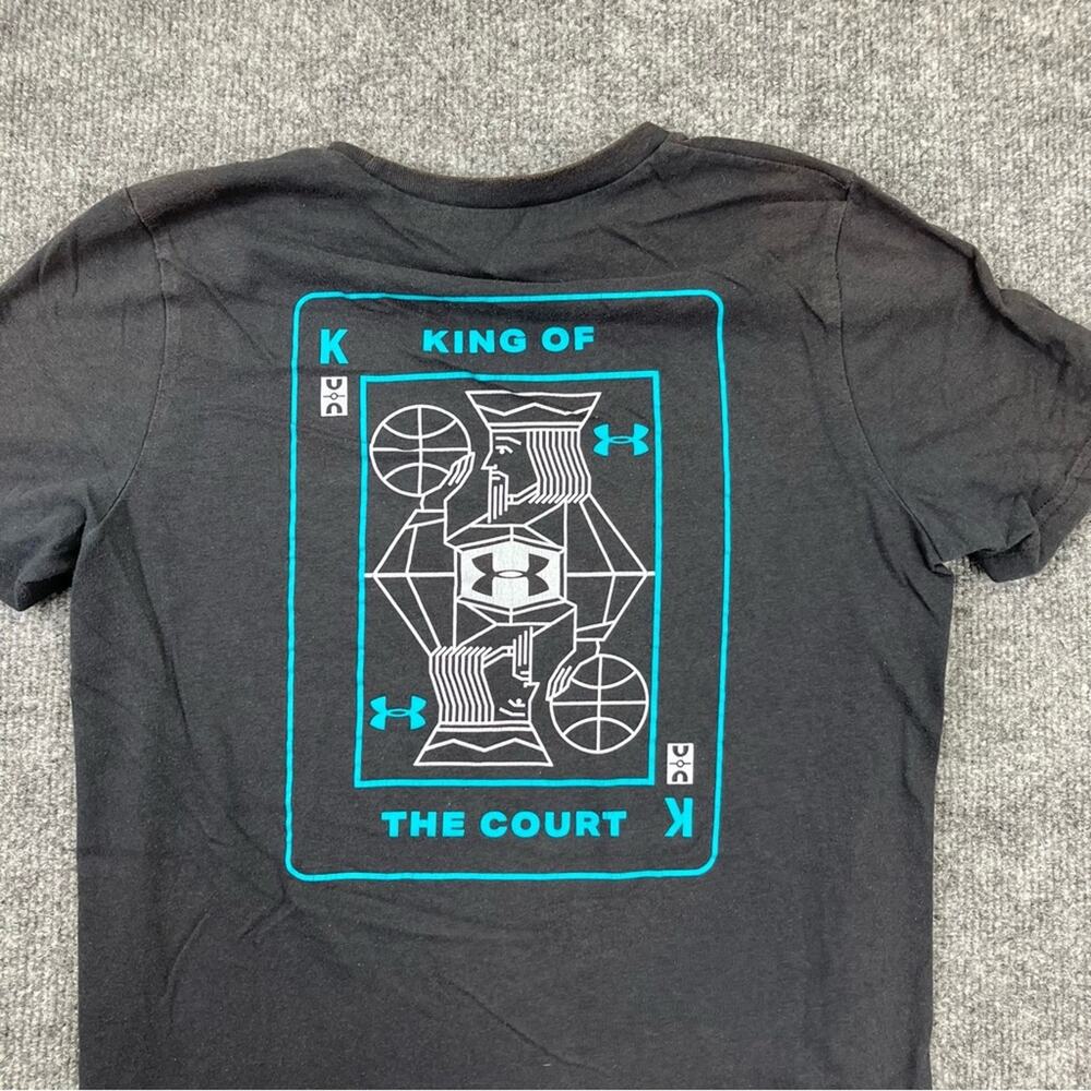 Under Armour Kids King Of The Court Shirt Kids Large - Picture 1 of 9